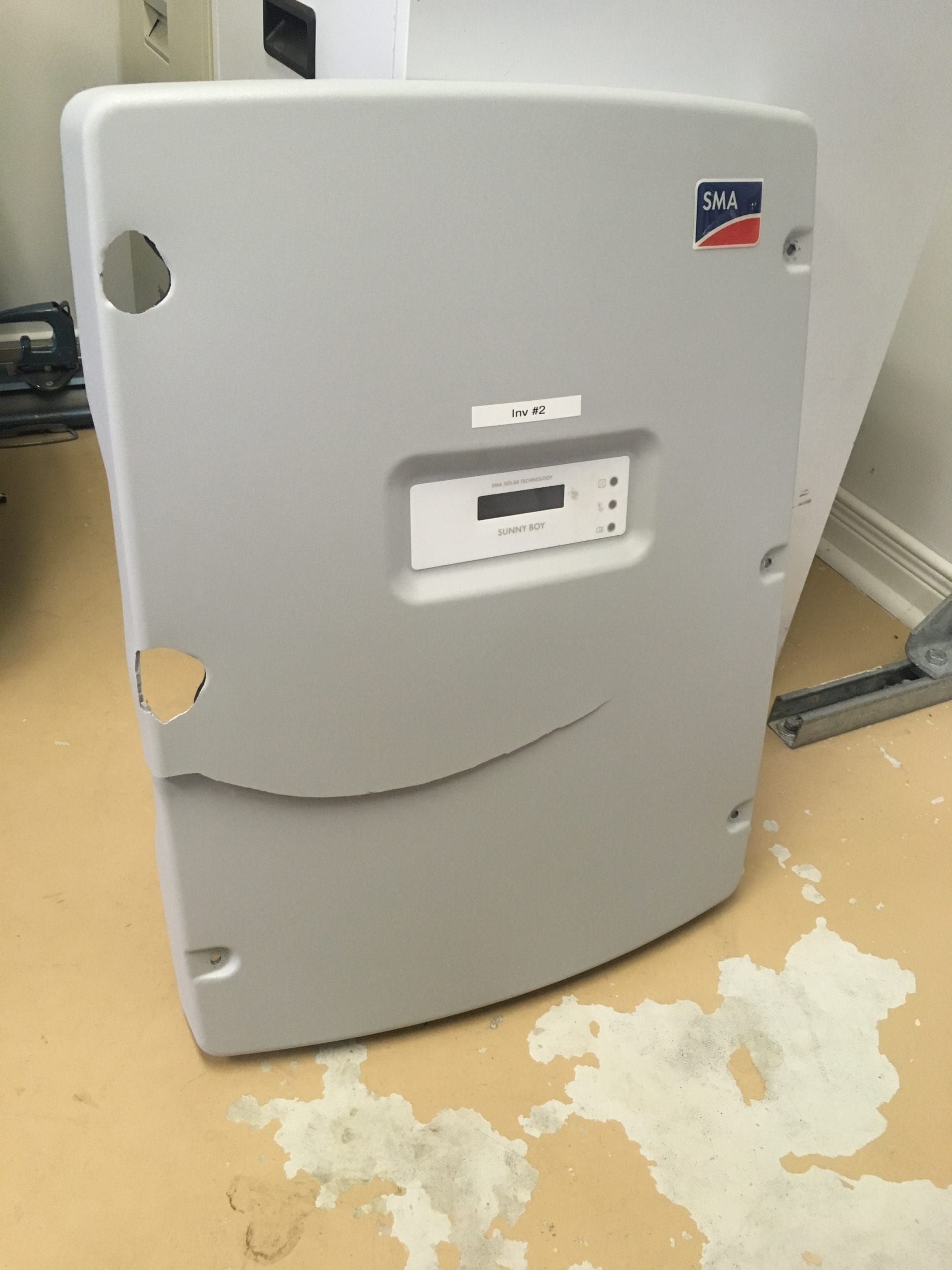 Solar Inverter Damage Lightning damage - Generation Solar
